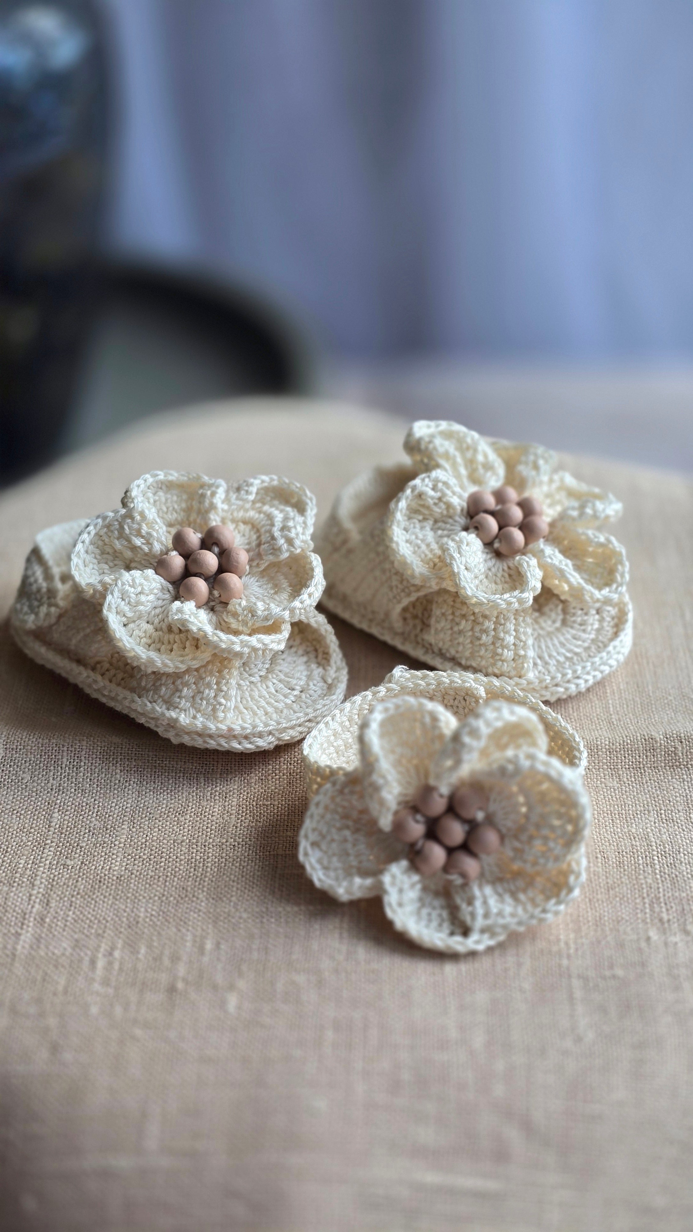 Mini & Me Blossom Set  - Cream Blossom