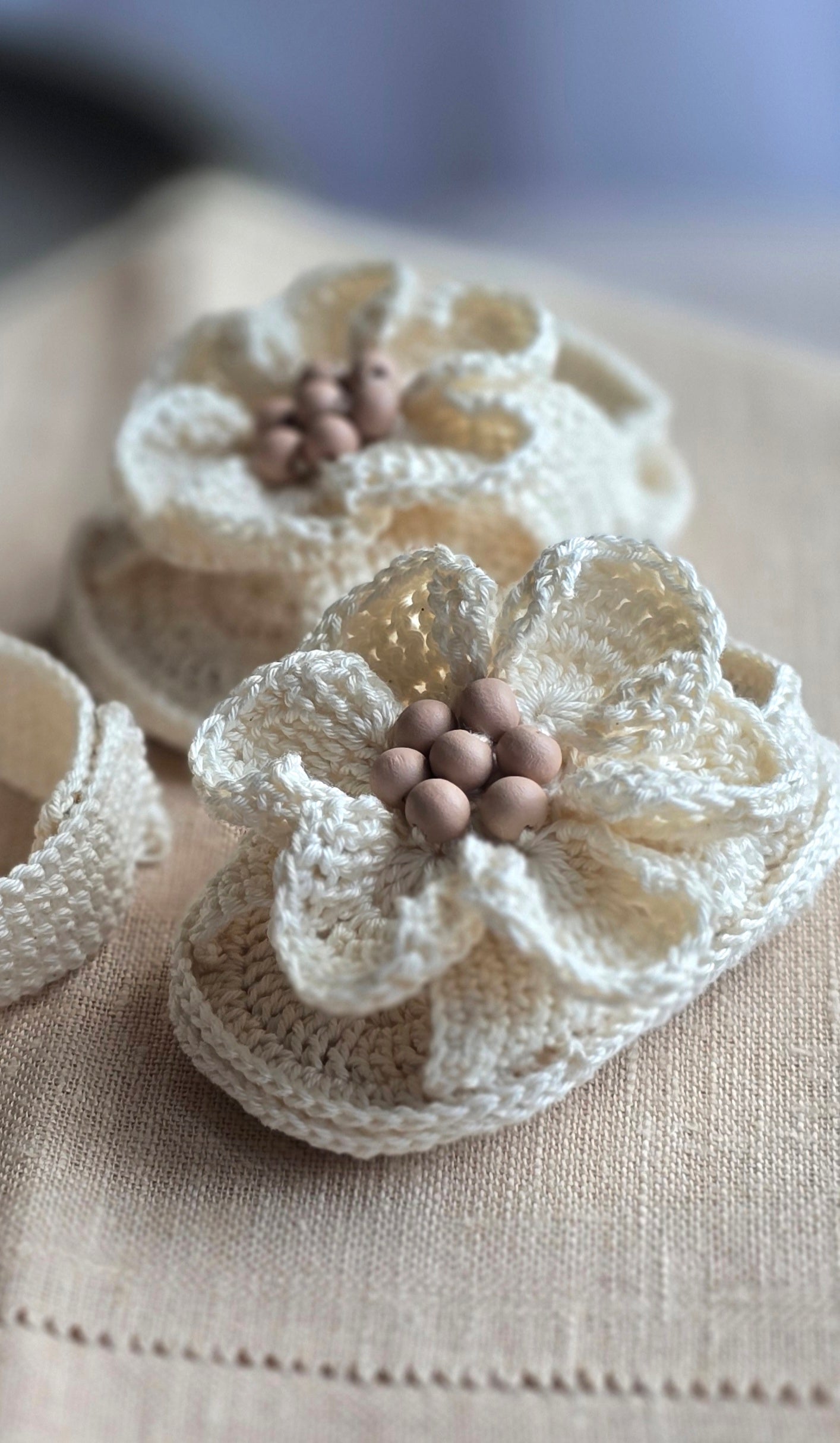 Mini & Me Blossom Set  - Cream Blossom