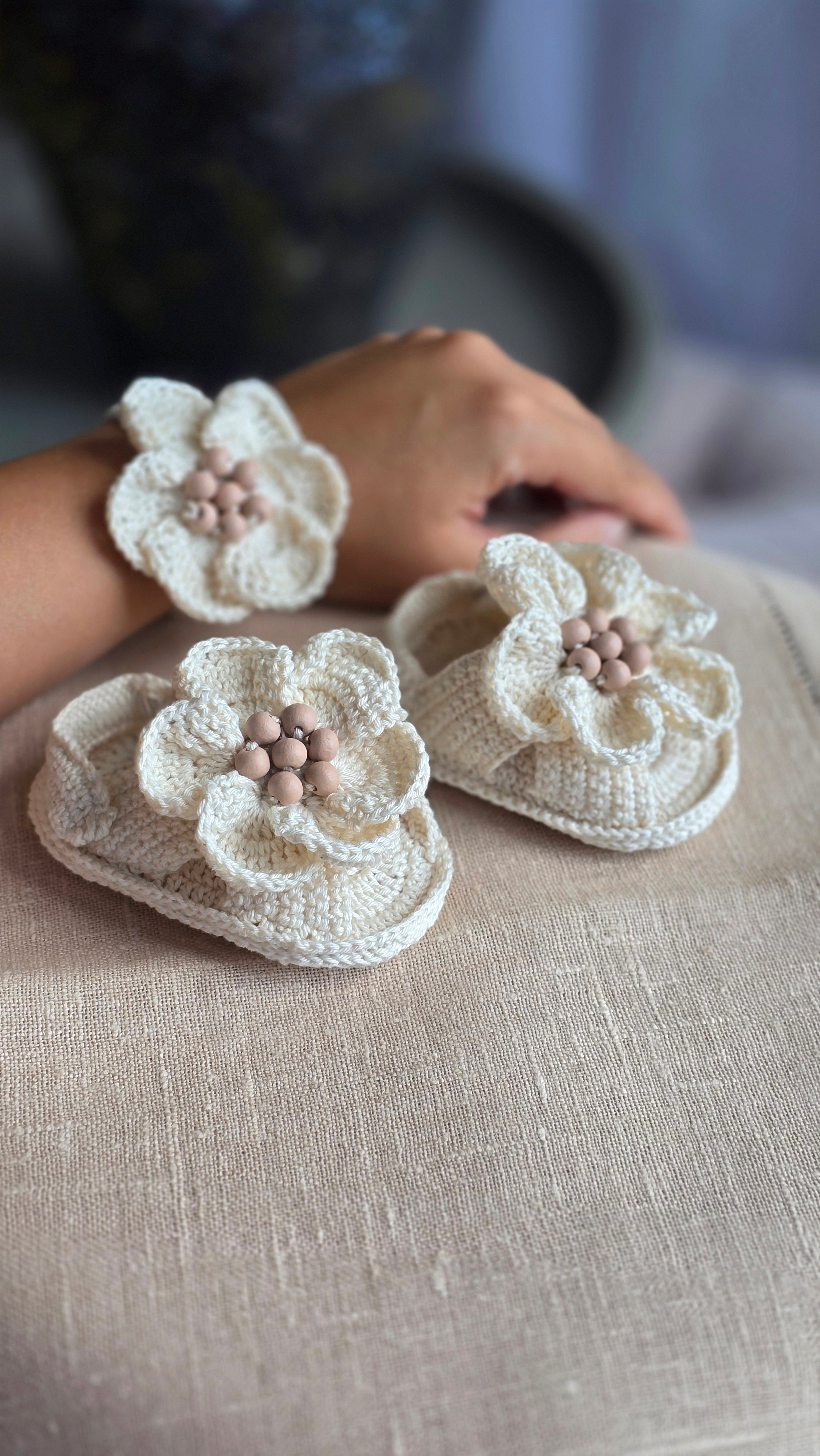 Mini & Me Blossom Set  - Cream Blossom