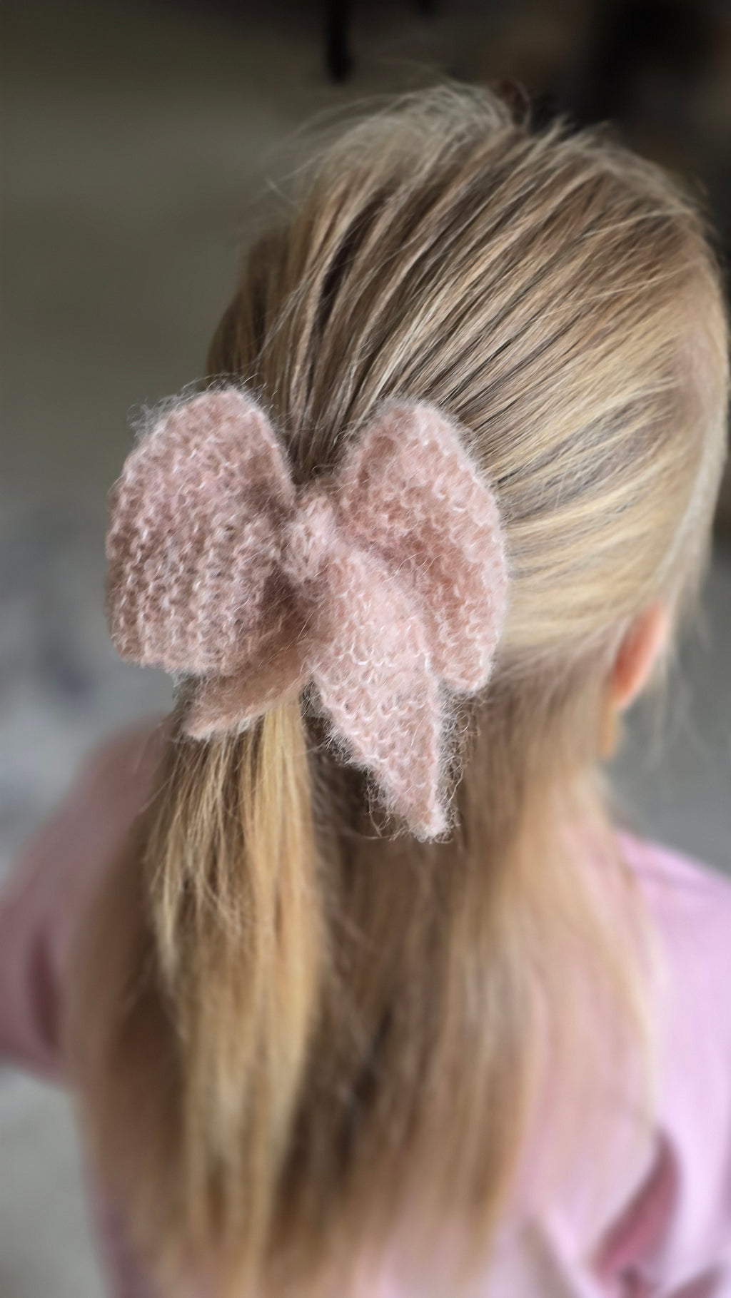 “Angel Wings” – Handmade Alpaca Silk Hair Accessory (2-in-1 Convertible Bow & Tie)