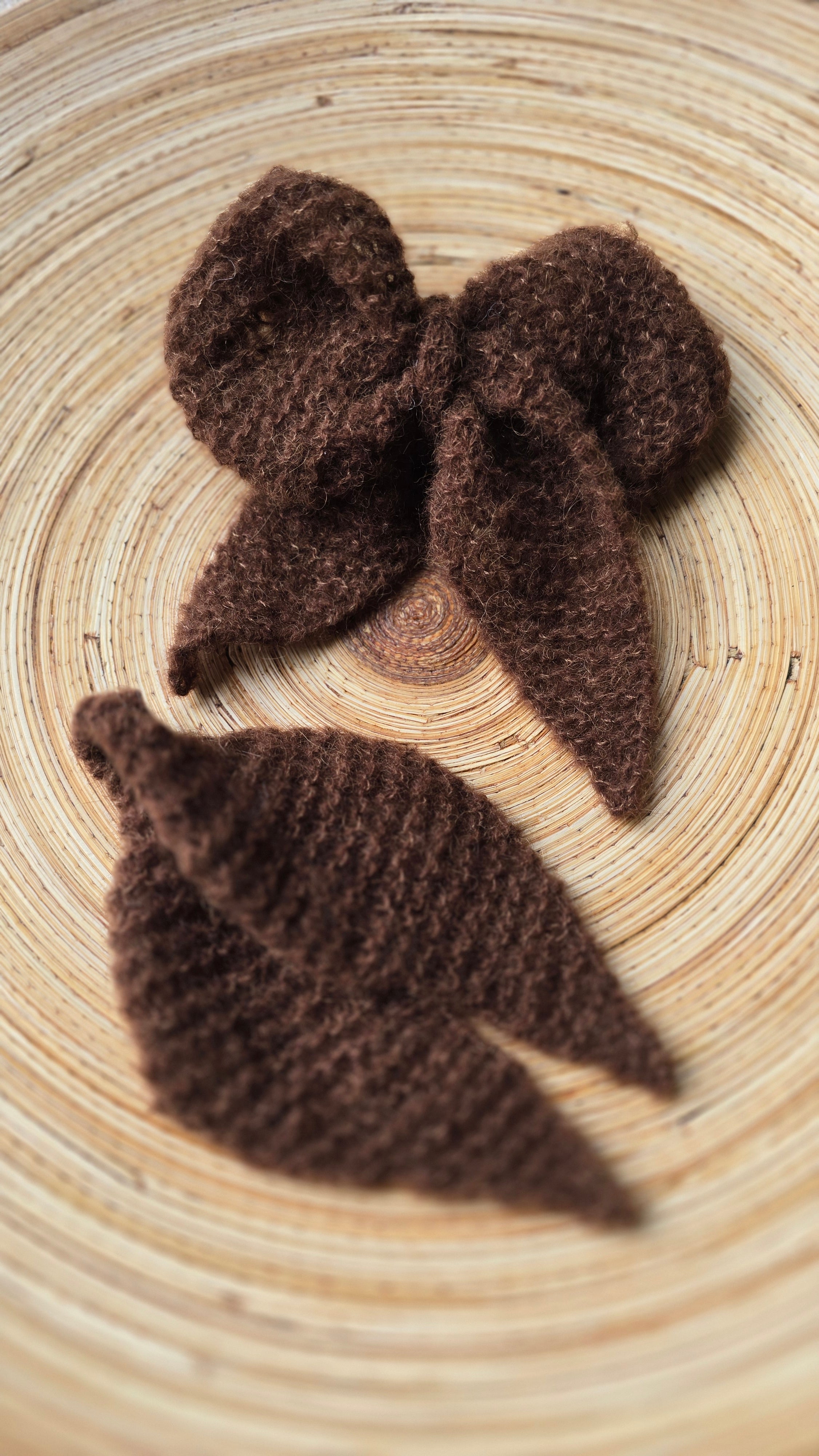 “Angel Wings” – Handmade Alpaca Silk Hair Accessory (2-in-1 Convertible Bow & Tie)