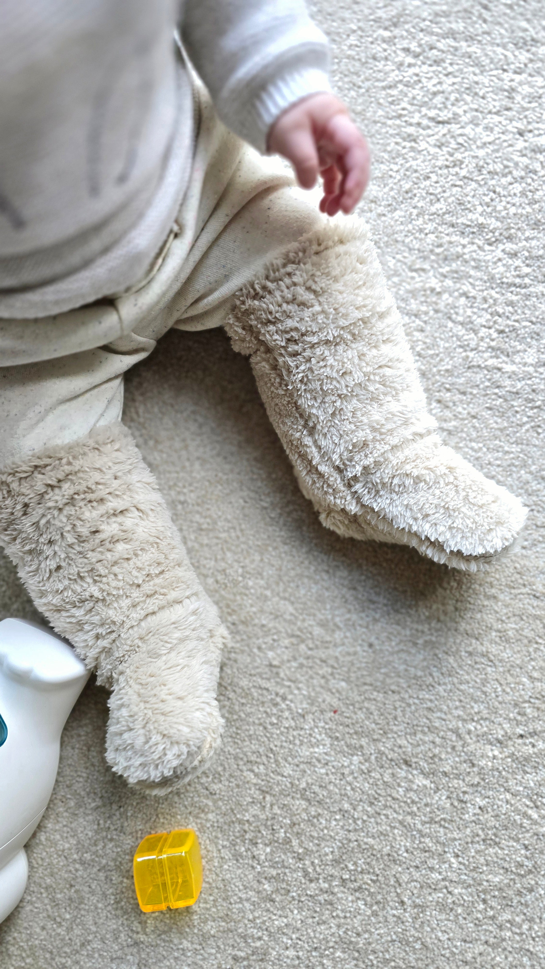 Soft & Warm Baby Fleece Socks (0–12 Months)