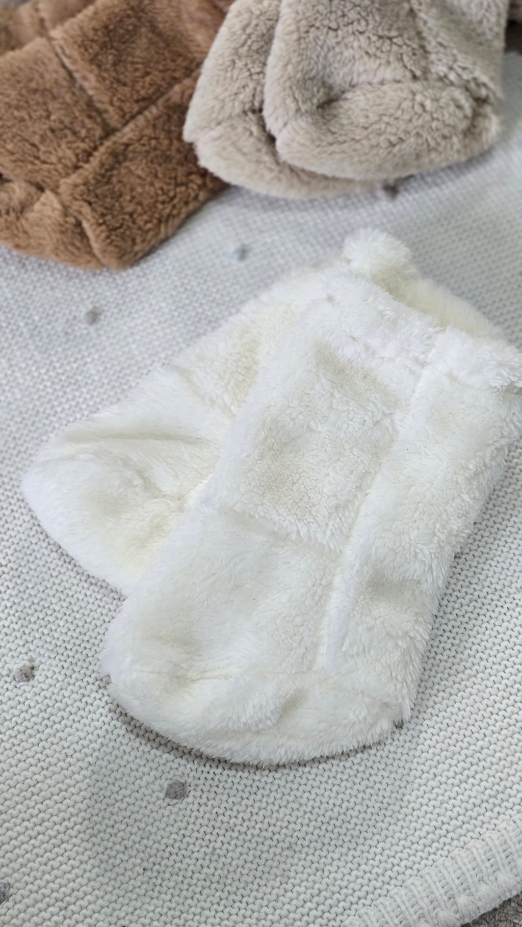 Soft & Warm Baby Fleece Socks (0–12 Months)