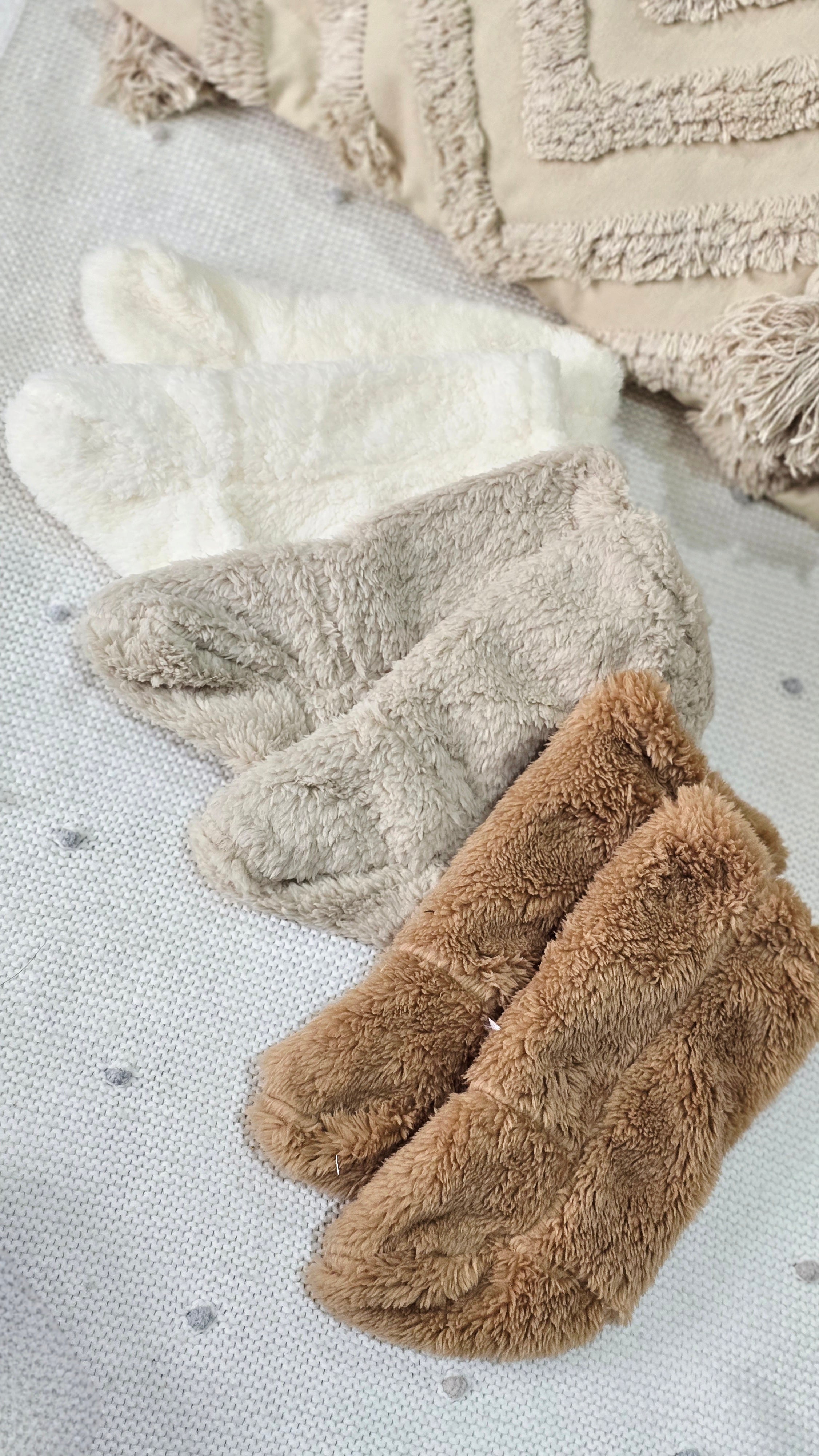 Soft & Warm Baby Fleece Socks (0–12 Months)