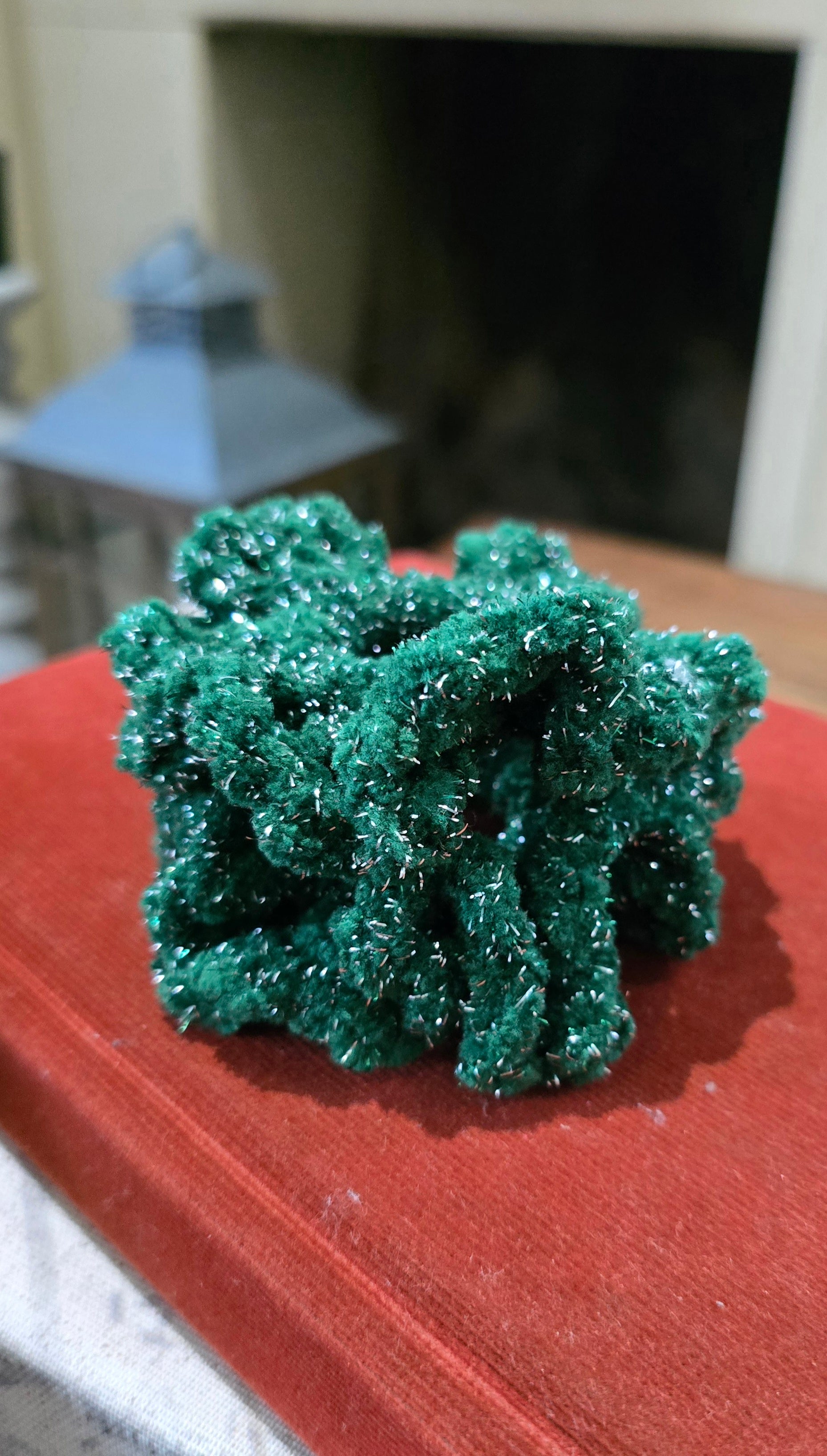 Frosty Christmas Velvet Sparkle Scrunchie Set
