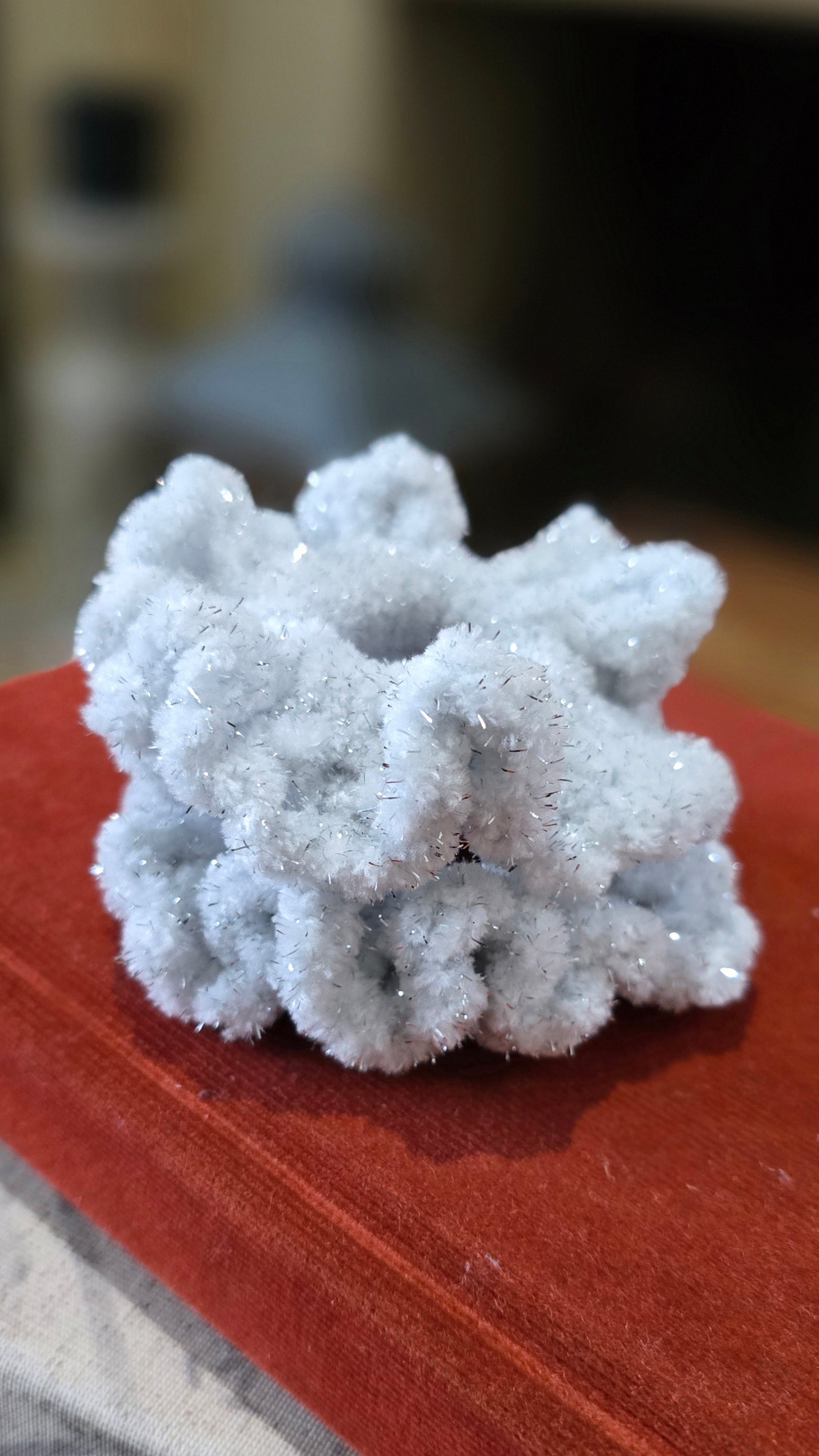 Frosty Christmas Velvet Sparkle Scrunchie Set